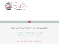 hundesalon-bello.ch Webseite Vorschau