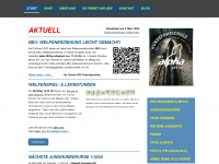 hundeschule-alpha.ch Webseite Vorschau