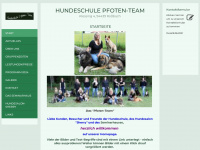 hundeschule-rossbach.de Webseite Vorschau