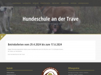 hundeschule-trave.de Webseite Vorschau