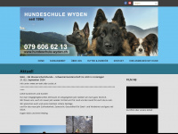 hundeschule-wyden.ch Webseite Vorschau