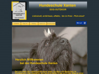 hundeschule-xanten.de Webseite Vorschau