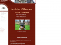 hundeschule-zum-wolfsblick.de Webseite Vorschau