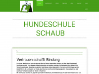 hundeschuleschaub.ch Webseite Vorschau