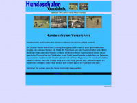 hundeschulen-verzeichnis.de Webseite Vorschau