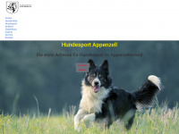hundesport-appenzell.ch Webseite Vorschau