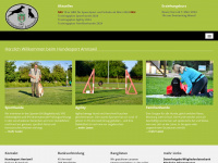 hundesport-amriswil.ch Webseite Vorschau
