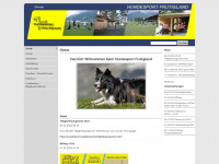 hundesport-frutigland.ch Webseite Vorschau