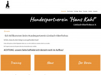 hundesport-limbach.de Webseite Vorschau