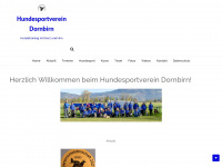hundesportverein-dornbirn.at Webseite Vorschau