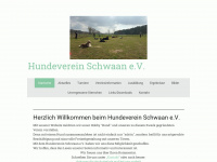 hundeverein-schwaan.de Webseite Vorschau