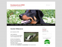 hundezentrum-nrw.de Webseite Vorschau