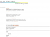 huntemann-software.de Webseite Vorschau