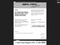 hupel-pupel.de Webseite Vorschau
