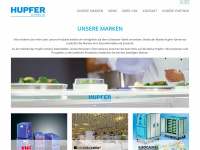 hupfer-schweiz.ch Webseite Vorschau