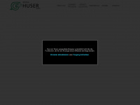 huser-gaertnerei.ch Webseite Vorschau