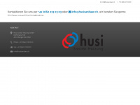 husisanitaer.ch Webseite Vorschau