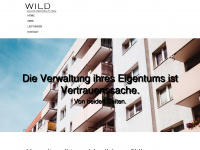 hv-wild.de Webseite Vorschau