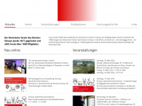 hvschwyz.ch Webseite Vorschau