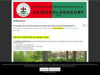 hvv-heidenoldendorf.de Webseite Vorschau