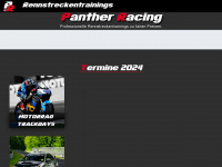 panther-racing.com Webseite Vorschau