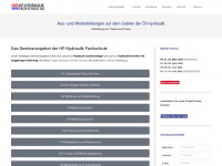 hydraulikschule.ch Webseite Vorschau