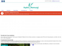 hydro-remund.ch Webseite Vorschau