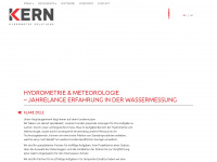 hydrometrie.ch Webseite Vorschau