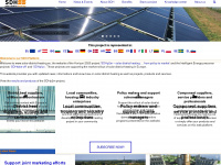 solar-district-heating.eu Webseite Vorschau