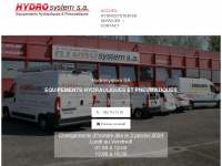 hydrosystem.ch Webseite Vorschau