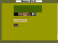 hymne-24.de Webseite Vorschau