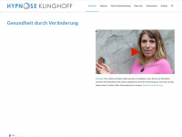 hypnose-klinghoff.de Webseite Vorschau