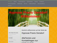 hypnose-oersdorf.com Webseite Vorschau