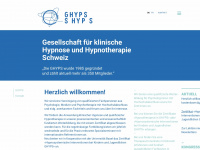 hypnose.ch Webseite Vorschau
