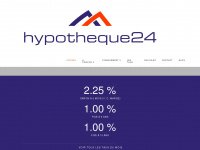 hypotheque24.ch Webseite Vorschau