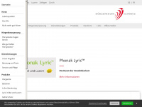 hzs.ch Webseite Vorschau