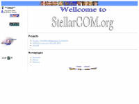 stellarcom.org Webseite Vorschau
