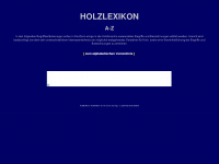 holz-lexikon.de Webseite Vorschau