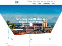 ffe.de Webseite Vorschau
