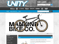 unitybmx.com Webseite Vorschau