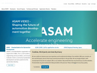 asam.net Webseite Vorschau