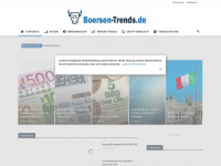 boersen-trends.de Webseite Vorschau