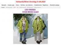 les-freres.fashion123.de Webseite Vorschau