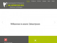 rahlstedt-zahnarzt.de Webseite Vorschau