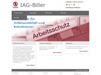 iag-biller.de Webseite Vorschau
