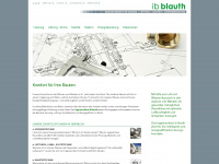 ib-blauth.de Webseite Vorschau