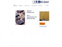 ibe-hau.de Webseite Vorschau