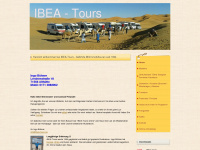 ibea-tours.de Webseite Vorschau