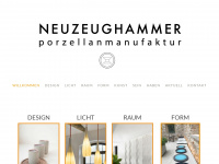 neuzeughammer.at Webseite Vorschau