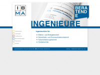 ibma.de Webseite Vorschau